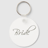 花嫁へのプレゼント ブライズシャワーとエンゲージメントパーティー キーホルダー (正面)