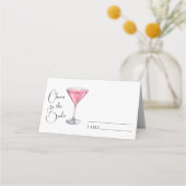 花嫁への乾杯 ブライダルシャワー - 結婚式場 プレイスカード (裏面)