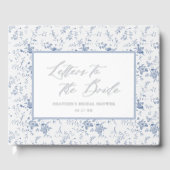 花嫁への手紙 トイレ ブライダルシャワー ゲストブック (正面)