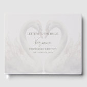 花嫁への手紙　記念ノートブック ゲストブック (正面)