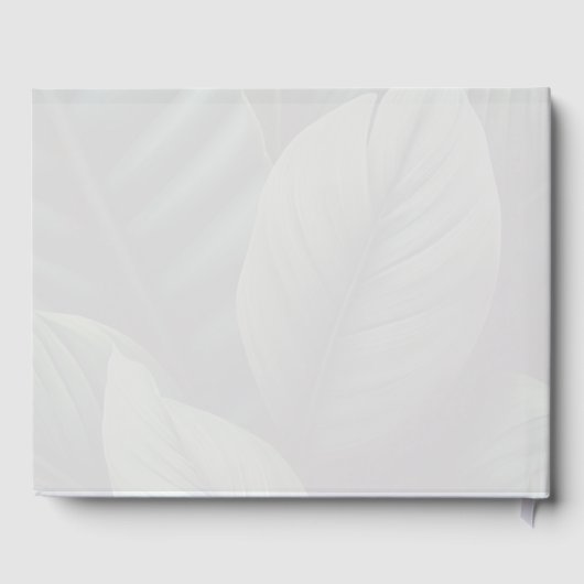 花嫁への手紙　記念ノートブック　ゲストブック ゲストブック (裏面)