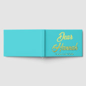 花嫁への特別な手紙 ヘン・ドゥ・ブライダルシャワー ゲストブック (全面)