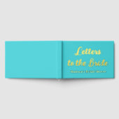 花嫁への特別な手紙 ヘン・ドゥ・ブライダルシャワー ゲストブック (全面)