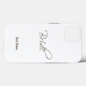 花嫁への贈り物　独身最後の女友達とのパーティーや婚約者のパーティーのギフト Case-Mate iPhoneケース (裏面 (横))