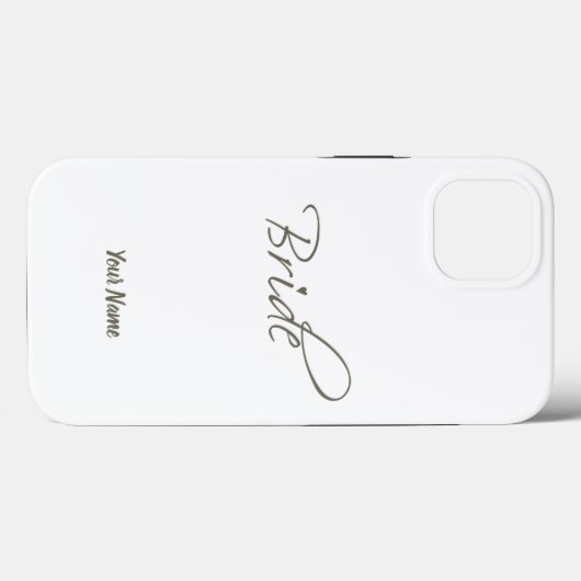 花嫁への贈り物 独身最後の女友達とのパーティーや婚約者のパーティーのギフト Case-Mate iPhoneケース (裏面 (横))