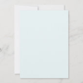 花嫁へシャワー招待状 招待状 (裏面)