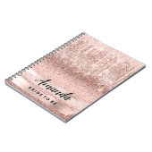 花嫁へバラドリップスメイクアップアーティストスウィート16th ノートブック (左側)