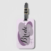花嫁またはカスタマイズ ラゲッジタグ (正面縦)