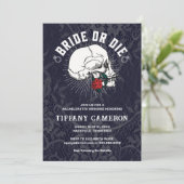 花嫁またはダイスカルバチェロレッテ 招待状 (スタンド正面)