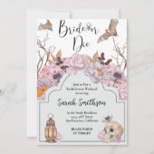 花嫁またはダイハロウィーンバチェロレッテ 招待状 (正面)