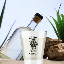 花嫁またはダイバチェロレッテカスタマイズブライダル ショットグラス