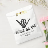 花嫁またはダイロックスタースケルトンバチェロレッテ フェイバーバッグ (封をした状態)