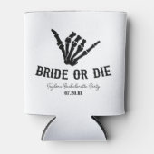 花嫁またはダイロックスタースケルトンバチェロレッテ 缶クーラー (正面)