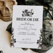 花嫁または死ぬまで死ぬ私たちパーティーバチェロレッテ 招待状