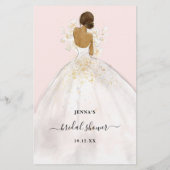 花嫁または花婿のシャワーゲームを推測 (裏面)