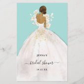 花嫁または花婿のシャワーゲームを推測 (裏面)