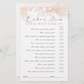 花嫁または花婿を推測 – ゲームカード (正面/裏面)