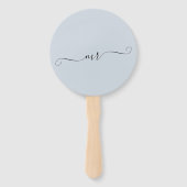 花嫁または花婿ミセスのゲーム結婚ハンドファン ハンドファン (裏面)