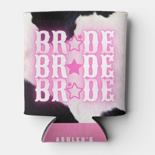 花嫁よ！カウガールカスタマイズ缶クーラー 缶クーラー (正面)