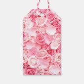 花嫁をアルターへ 紅いバラの ブライダルシャワー ギフトタグ (裏面)