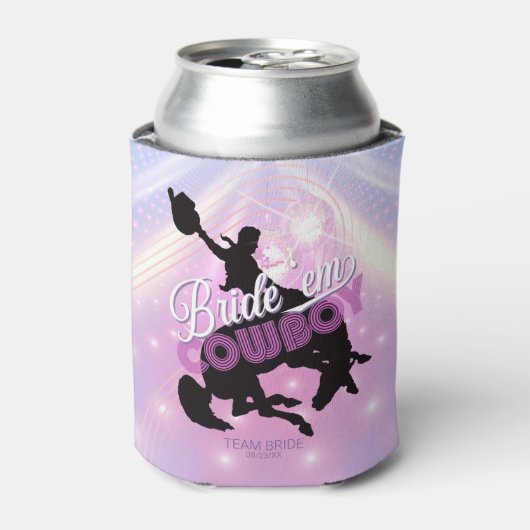 花嫁をゲットしてね Cowboy Bachelorette v2 チーム花嫁 ID928 缶クーラー (缶正面)