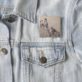 花嫁を世話 缶バッジ (インサイチュ)