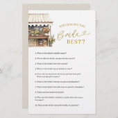 花嫁を知っている彼女は市場から出て最高のいる (正面/裏面)