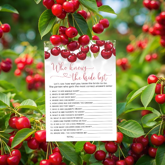 花嫁を知っている最高のブライダルシャワーゲーム