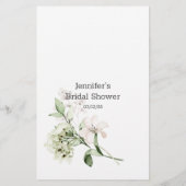 花嫁を知っている牡丹ピンクフローラゲ最高のーム チラシ (裏面)