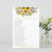 花嫁を知っている編集可能な最高のブライダルシャワーゲーム (スタンド正面)