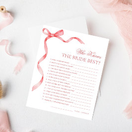 花嫁を知るのは誰? ゲーム