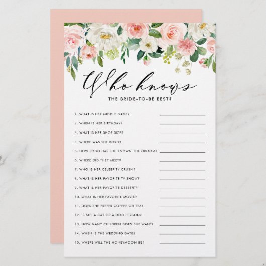 花嫁を知るブルゴーニュ最高のフローラ (正面/裏面)