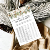 花嫁を知る冬のフローラがシャワーゲ最高のームを知る