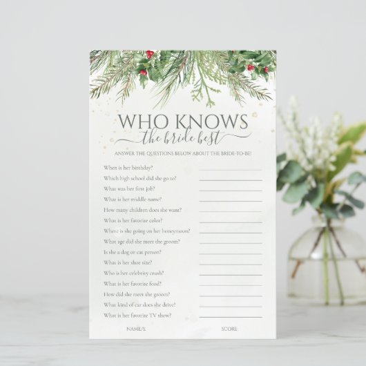 花嫁を知る冬の最高のブライダルシャワー (スタンド正面)