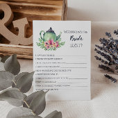 花嫁を知る最高のブライダルシャワー 招待状