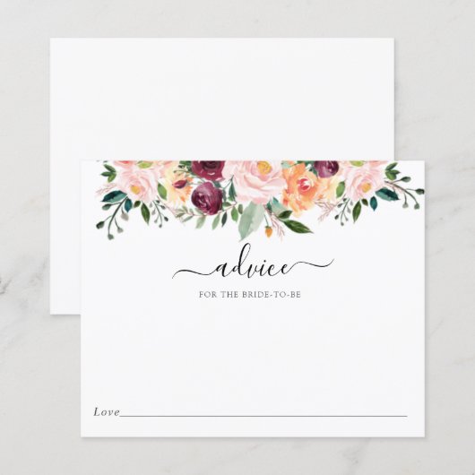 花嫁アドバイスの時間 (正面/裏面)