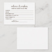 花嫁アドバイス エンクロージャーカード (正面/裏面)