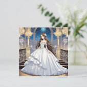 花嫁アニメ 招待状 (スタンド正面)