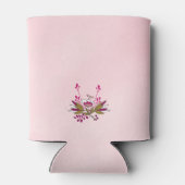 花嫁インアヴェール持ち花ブライダルシャワー 缶クーラー (裏面)