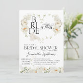 花嫁イン開花フローラハートブライダルシャワー 招待状 (スタンド正面)