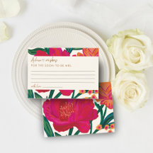 花嫁イン開花ブライダルシャワーアドバイスとウィッシュ