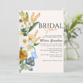 花嫁イン開花春ガーデンフラワーズブライダルシャワー 招待状 (スタンド正面)