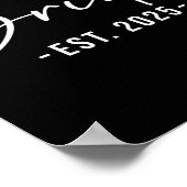 花嫁エスト。2025 Matching Getting Ready Bride Groom ポスター (角)