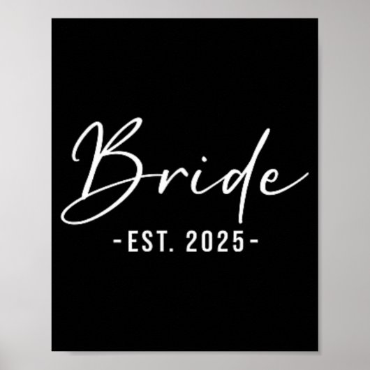 花嫁エスト。2025 Matching Getting Ready Bride Groom ポスター (正面)