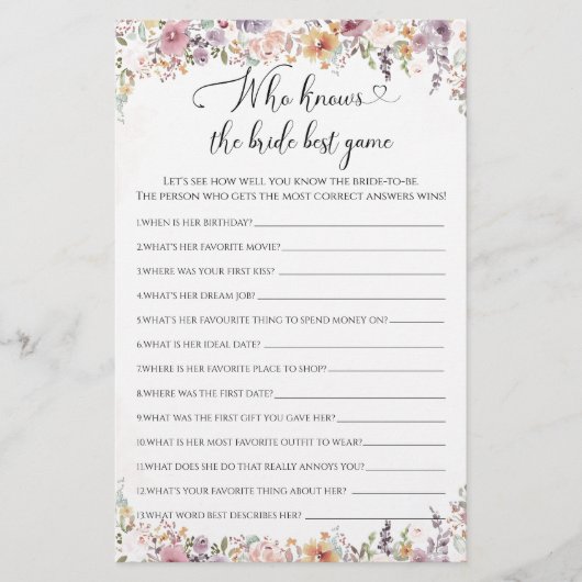 花嫁エレガントのゲームを知っ最高のた野花 (正面)