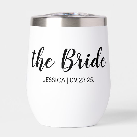 花嫁エレガントのワインのパーソナライズされた結婚台本を作る (正面)