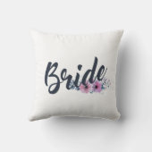 花嫁エレガントの書結婚道|装飾用クッション クッション (裏面)