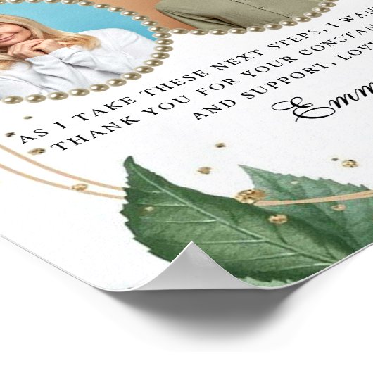 花嫁エレガントの親サンキューギフトアイディア ポスター (角)