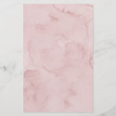 花嫁エレガントカード用赤面ピンクワインアドバイス (裏面)