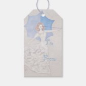 花嫁エレガントシャワーラベル ギフトタグ (正面)